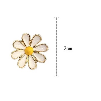 Anting Tusuk Desain Bunga Daisy Gaya Korea untuk Wanita Kekinian (Takota 058)