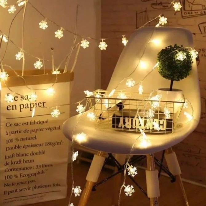 

BC886 light lp acara tal s salju tree pajangan lpu