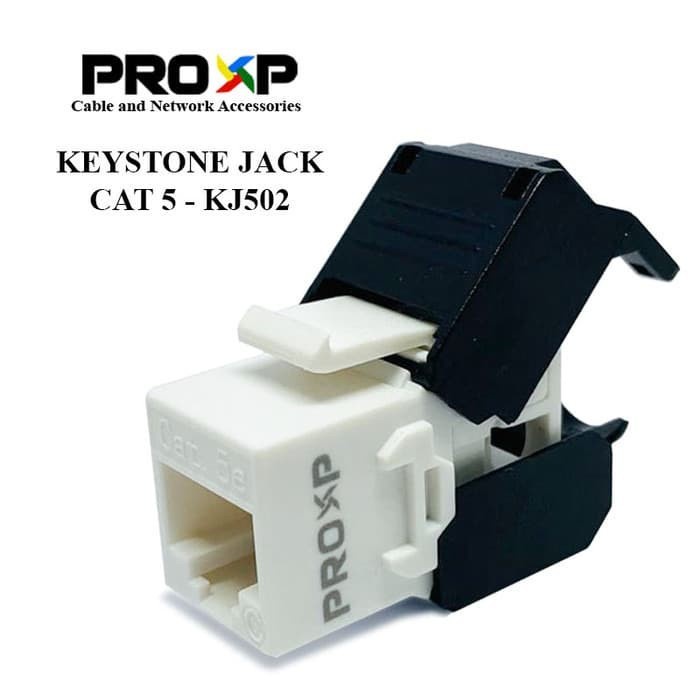 PROXP Keystone Jack / Modular RJ45 Jack Tolless CAT 5