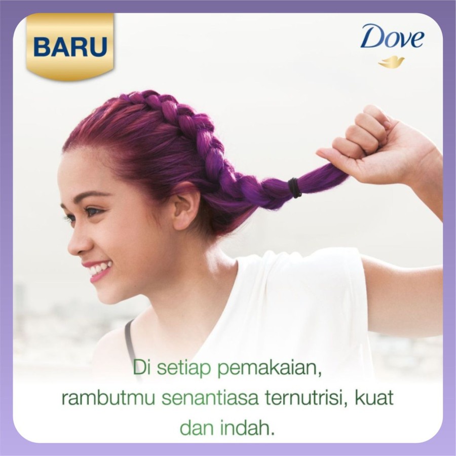 Dove | Serum Shampo 135ml | Perawatan Rambut Rontok | Total Treatment