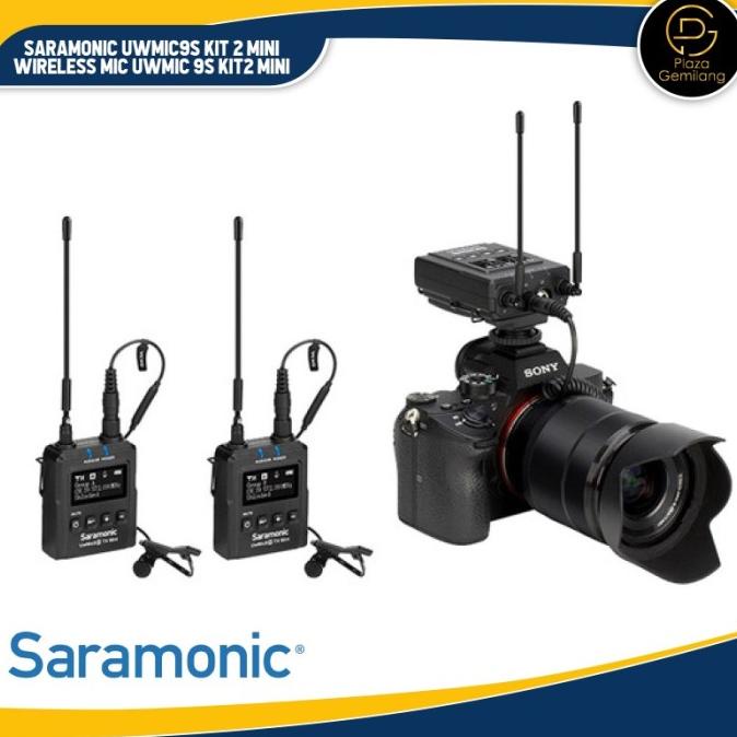 Saramonic UwMic9s Kit 2 Mini Wireless Mic UwMic 9s Kit2 Mini