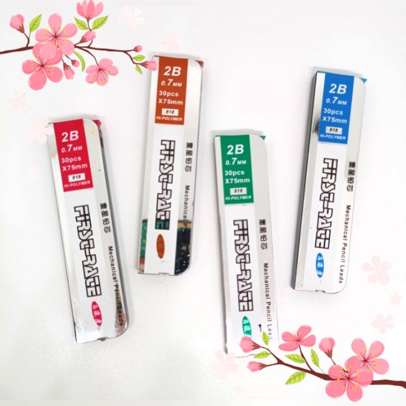 

30pcs Isi Pensil Mekanik First Race Pencil Leads Murah