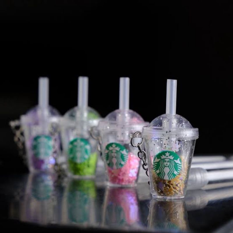 

pulpen gantungan starbuck alat tulis perlengkapan sekolah lucu