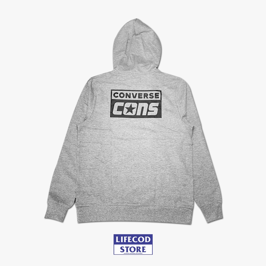 Hoodie Converse Cons Logo Box Chevron Original Resmi