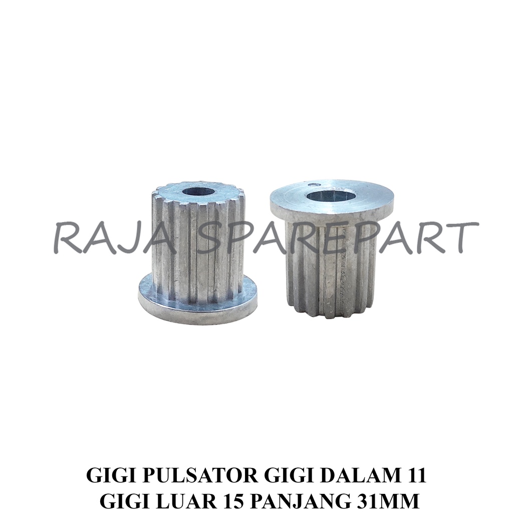 GIGI PULSATOR GIGI DALAM 11 GIGI LUAR 15 31MM (GGP11BB)