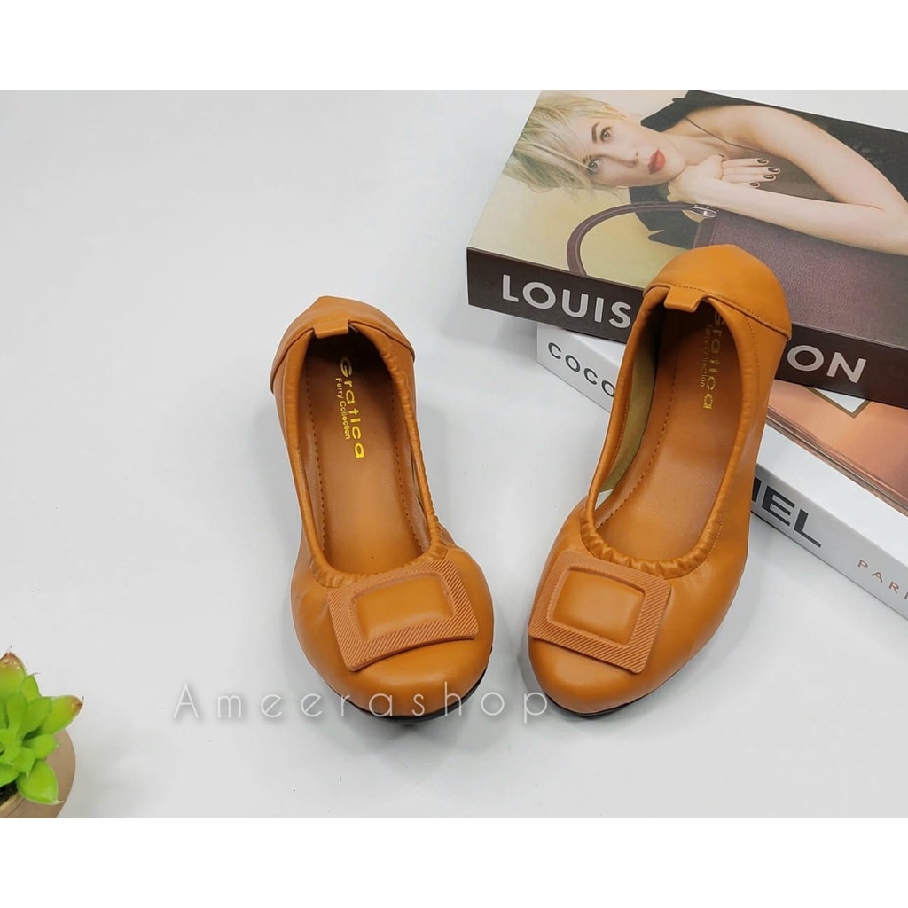 Sepatu Flatshoes Wanita Roll Gratica AP079