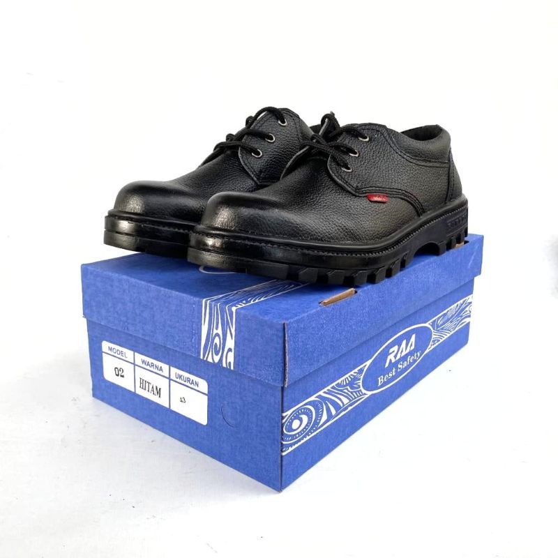 Sepatu Safety Shoes Ujung besi sepatu septi industrial pabrik proyek ujung besi