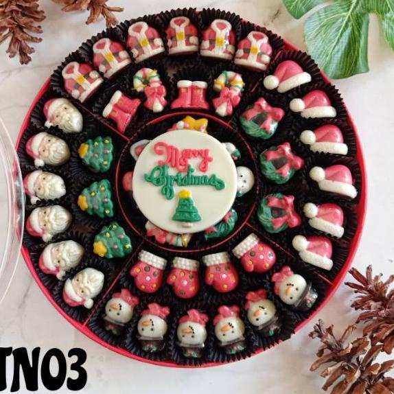 

BAYAR DITEMPAT✔️Terlaris Hampers Coklat Natal Merry Xmas Aneka Karakter Candytray untuk hadiah kado bingkisan|SQ8