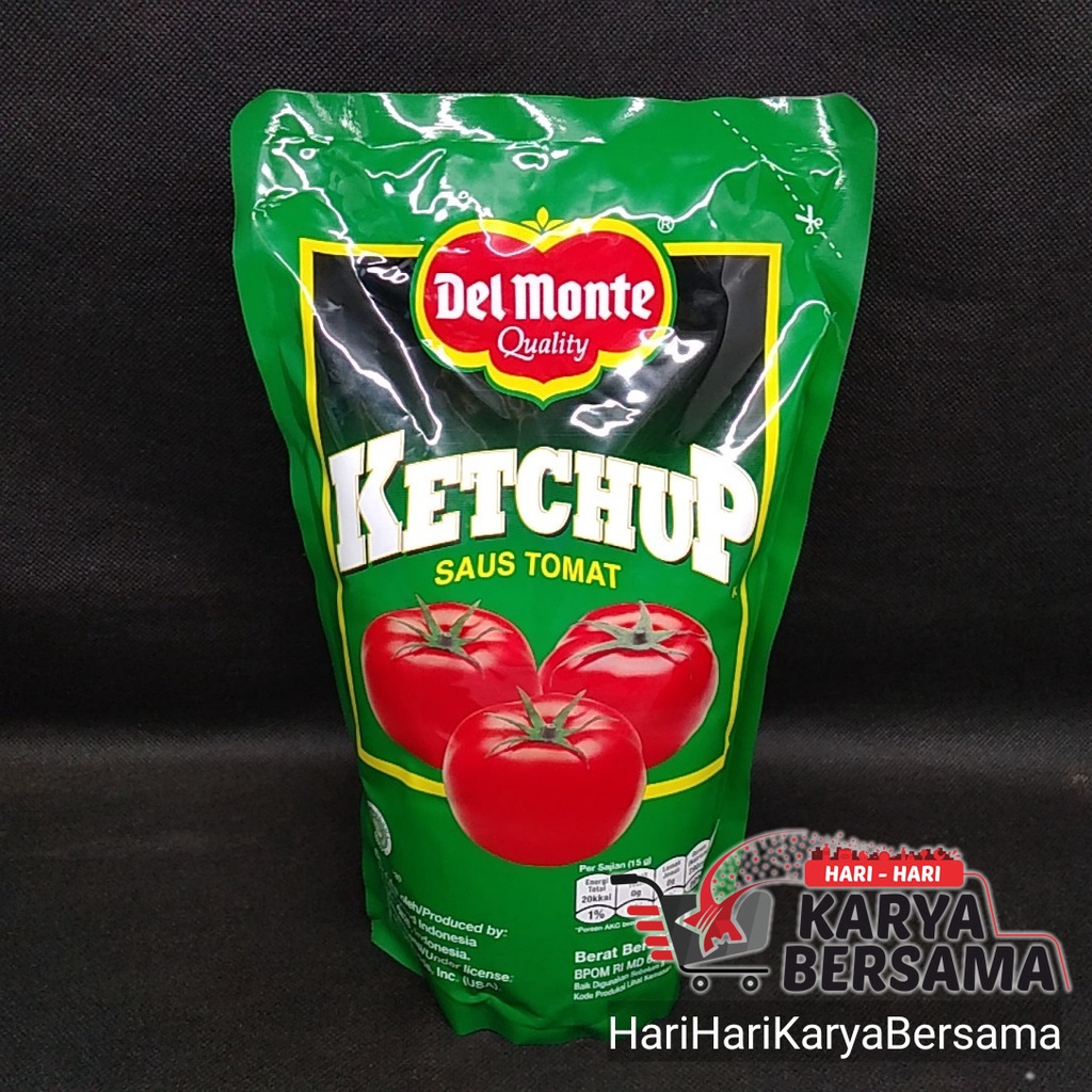 

DEL MONTE KETCHUP SAUS TOMAT POUCH 1000GR