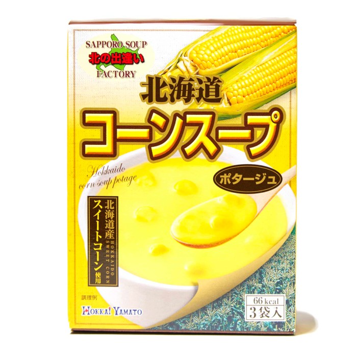

Hokkai Yamato Hokkaido Corn Soup / Sup Instan Jagung