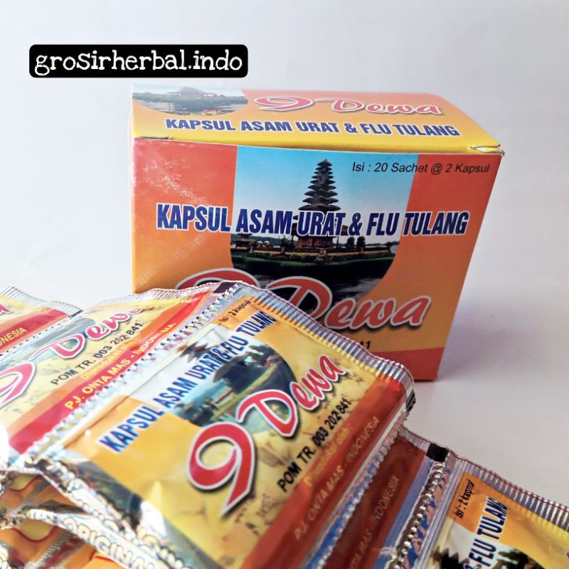 

9 Dewa - Kapsul Asam Urat Original