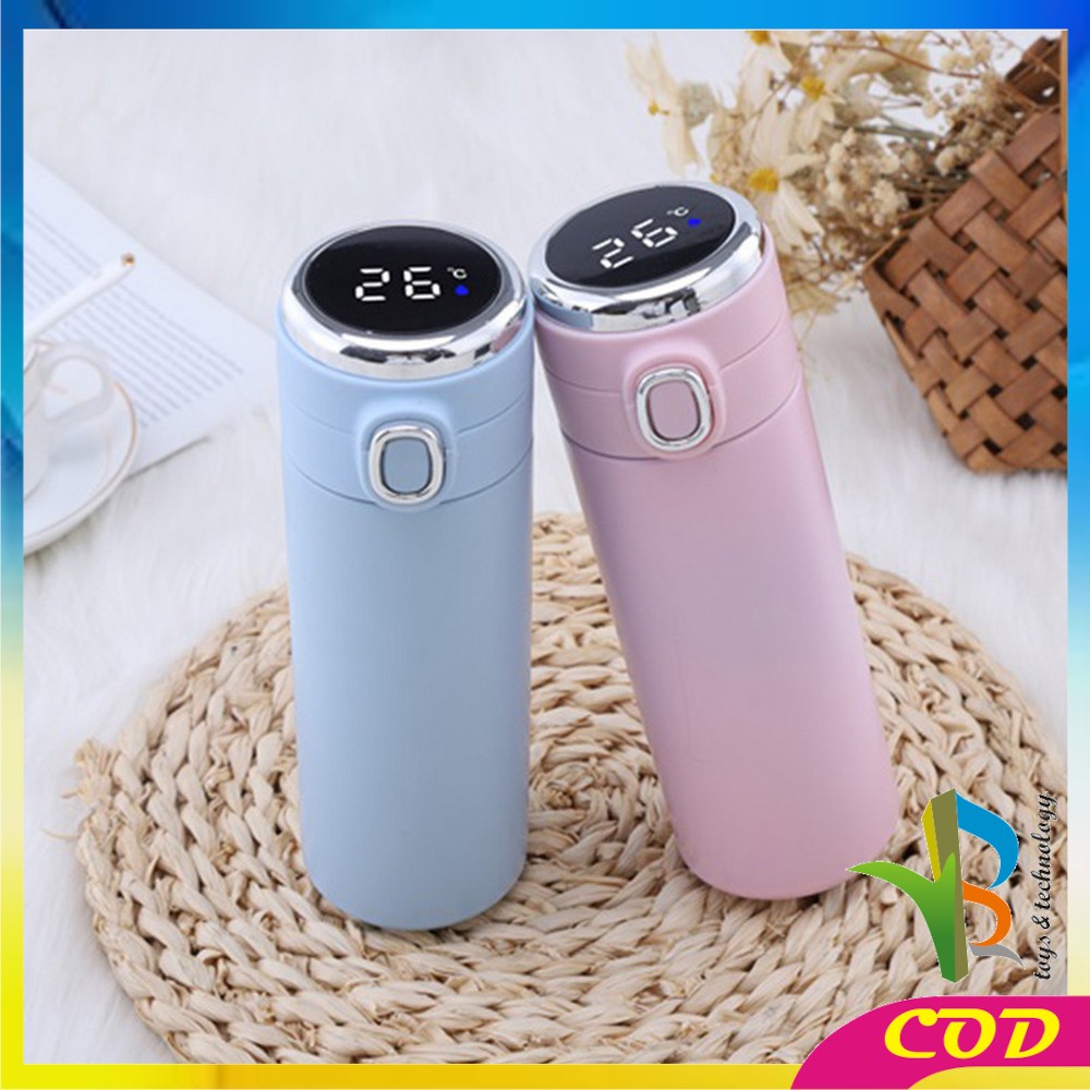 RB-C720 Termos Air Panas 420ML Botol Minum Vacuum Flask Digital Led Display Temperatur / Thermos Tumbler Stainless Steel Portabel Import