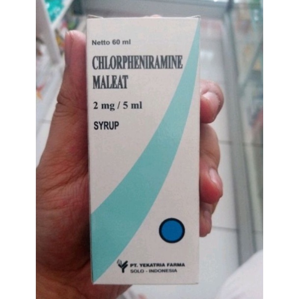 CTM 60 mL (Sirup Untuk Obati Gatal2 Alergi pada Bayi &amp; Anak)