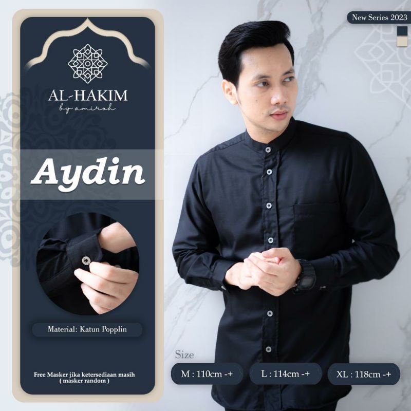 KOKO AYDIN ORI AL HAKIM BY AMIROH • Baju Koko Panjang Terbaru BEST SELLER