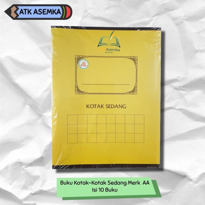 Jual Buku Kotak Sedang Merk Aa Isi 10 Buku Buku Mandarin Buku