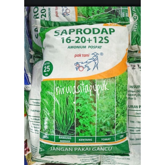Pupuk Saprodap Pak Tani Kemasan 25KG