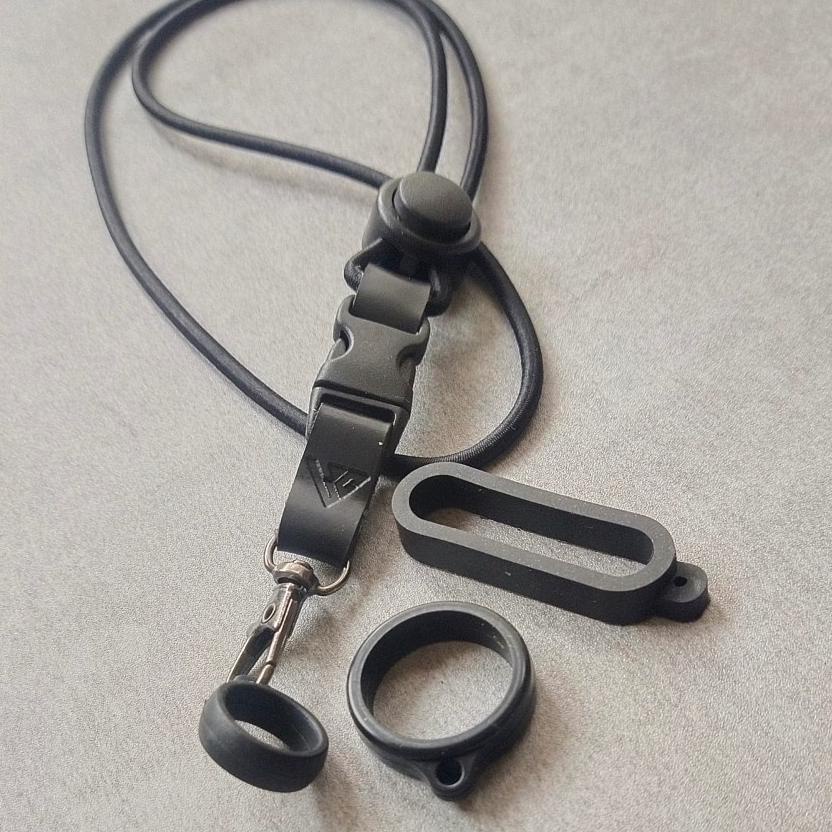 

Harga Obral Lanyard String Mix Leather Emboss By LC Free 3 Rubber Ring Device - Full Black