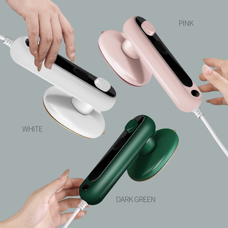 【Ready】Setrika Uap Portable Travel Sederhana 360 Derajat Setrika Uap Mini Setrika Mini Portable Cepat Panas Bisa Spray