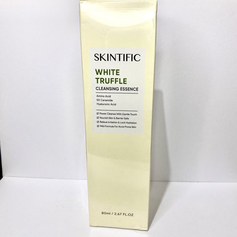 Jual SKINTIFIC White Truffle Cleansing Essence Cleanser Facial Wash