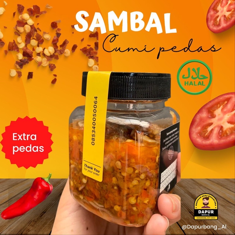 

SAMBEL CUMI DAPUR BANG AL/SAMBEL BAWANG KOREK CUMI SUPER PEDAS