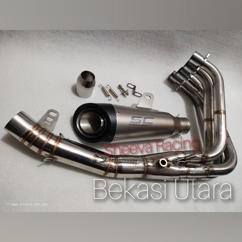 Jual Knalpot Racing Fullsystem Sc Project S For Ninja Zx R Zx Rr Zx