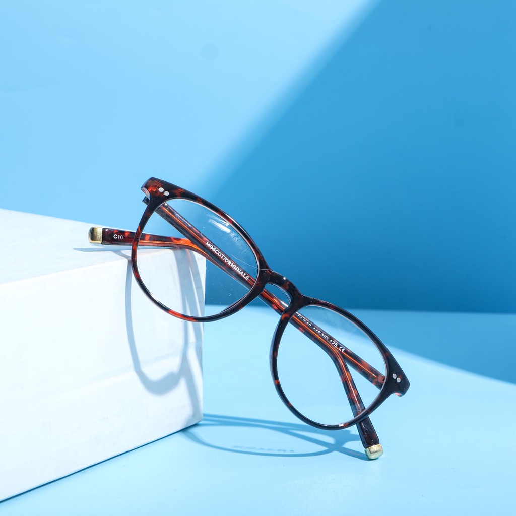 Frame Moscot Bulat coklat Leopard