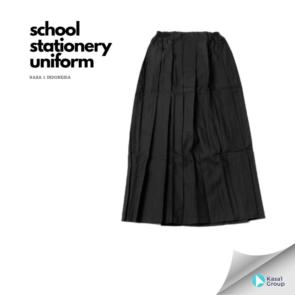 Rok Panjang Hitam Anak Sekolah SD / MI
