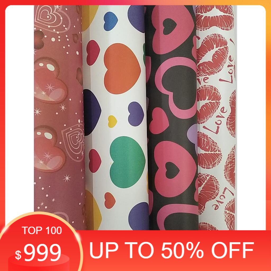

Kertas kado motif Love ukuran Jumbo (65x100cm) , harga adalah untuk 10pc