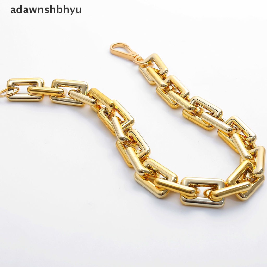 Adawnshbhyu Punk Hip Hop Choker Kalung Rantai Chunky Statement Fashion Charm Jewelry ID