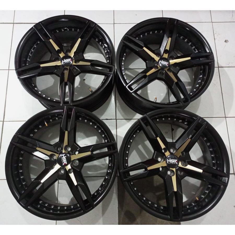 Velg Mobil Bekas Seken Ring 17 KEUNIKAI HSR R17X7 Lubang 4 ET42