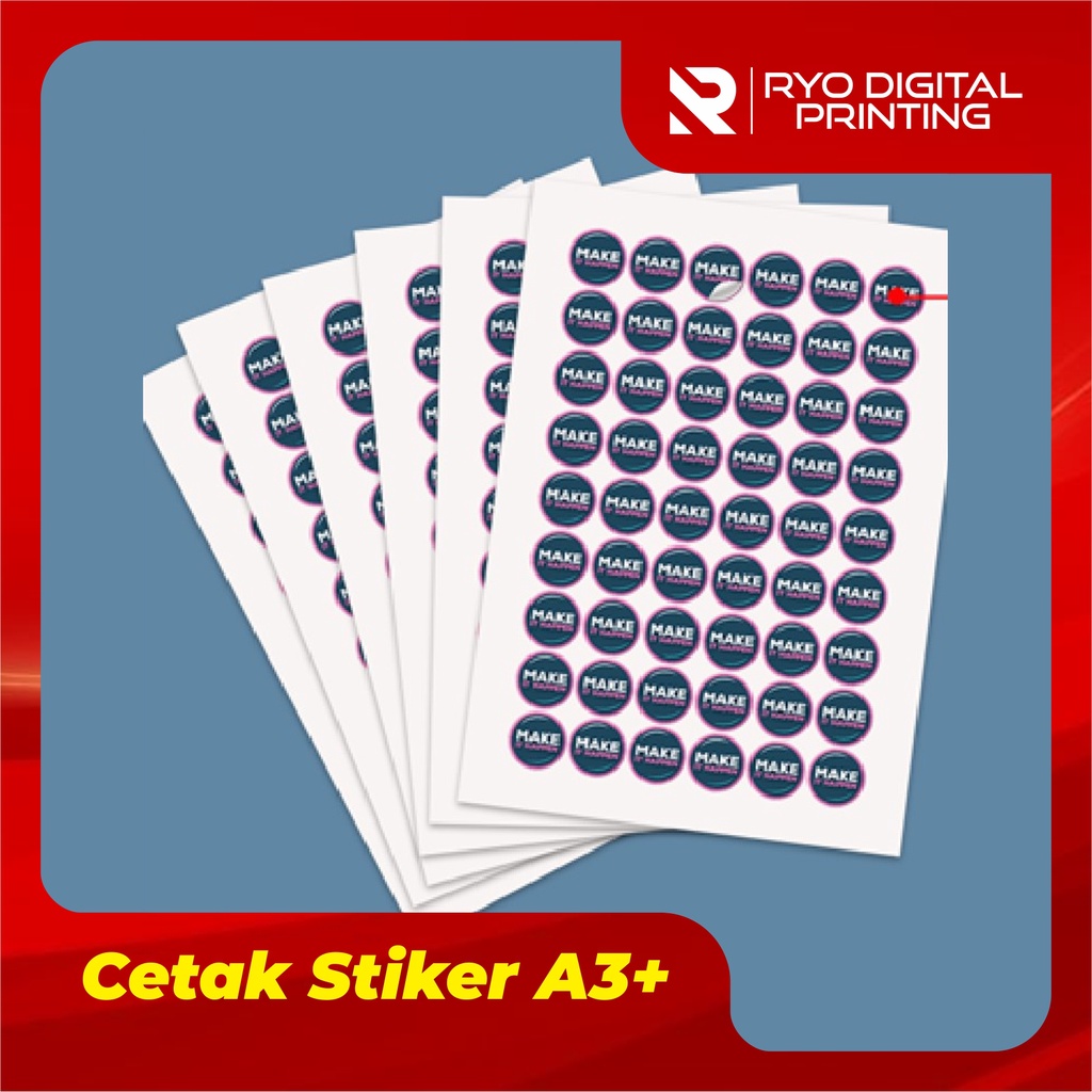 

CETAK STIKER UKURAN A3+ (TANPA POTONG)