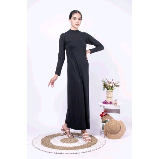 MANSET GAMIS POLOS LENGAN PANJANG