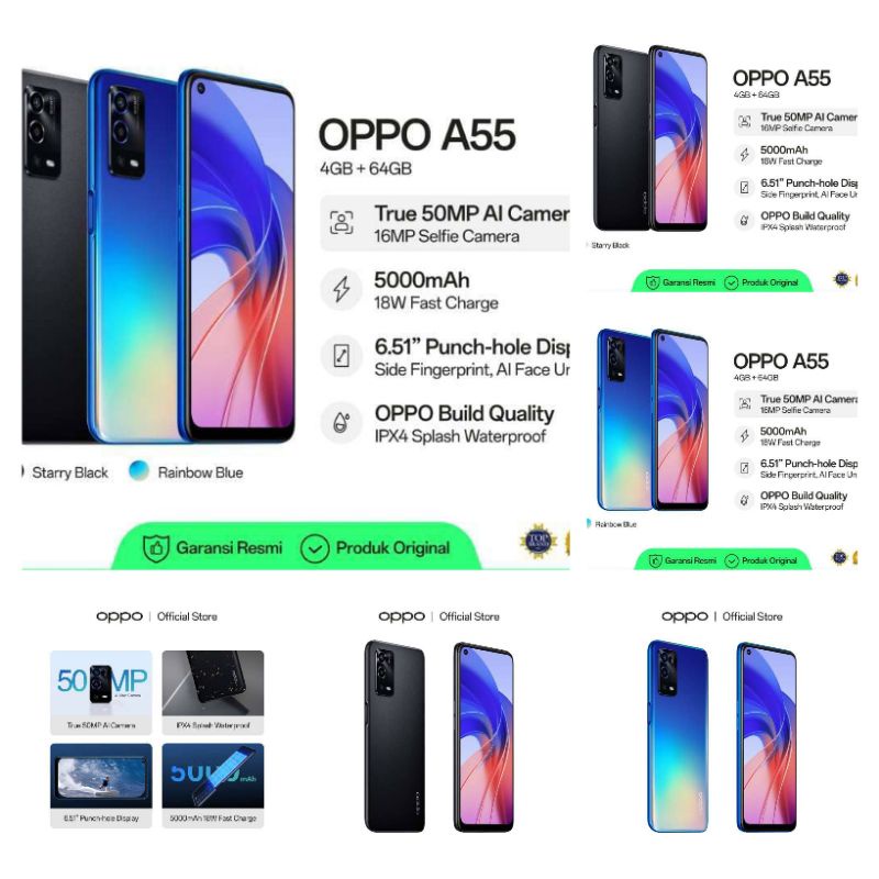 OPPO A55 4GB 64GB