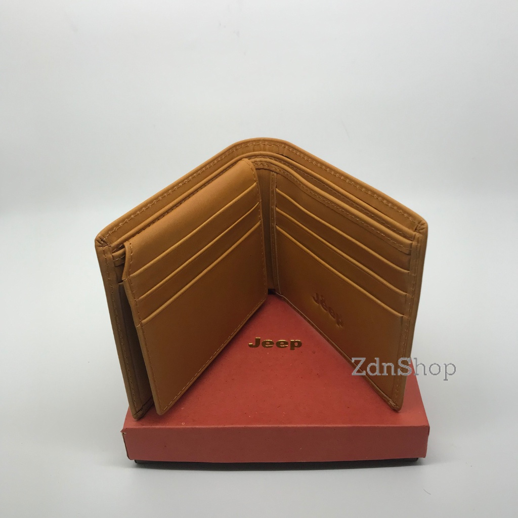 Dompet/Wallet Lipat Resleting Kulit Asli Home Industries Motif Model Dove