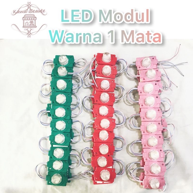 Lampu LED Modul 1.5 Watt 12 Volt / LED Module 1 Mata