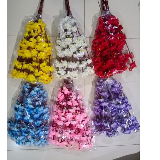 ⇹ Bunga Sakura Artificial Lusinan Import / Bunga Sakura Palsu / Bunga Plastik ゛