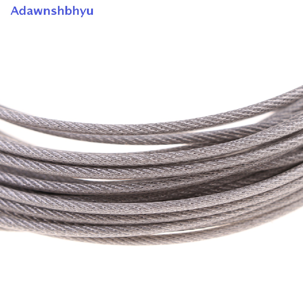 Adhyu 10M 304tali Kawat Stainless Steel Lembut Memancing Lifg Kabel7 * 7jemur ID