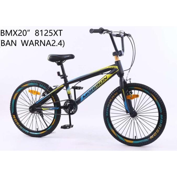 Sepeda Anak 20 Bmx Morison Ms-8125 Xt Ban 2.40 Fork Over Size #Original