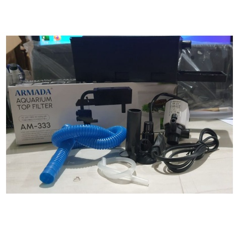 TOP FILTER ARMADA AM-333 / TOP FILTER AQUARIUM 3 IN 1 ARMADA
