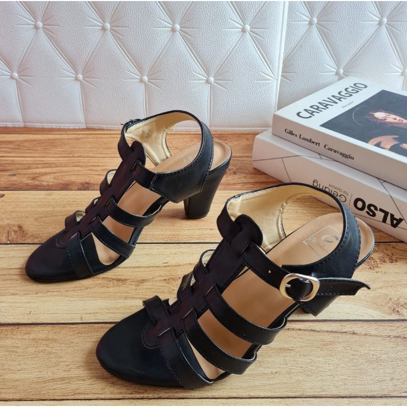 ABBUSHOES Yf 28 sendal hak tahu keronjo mahira 7cm