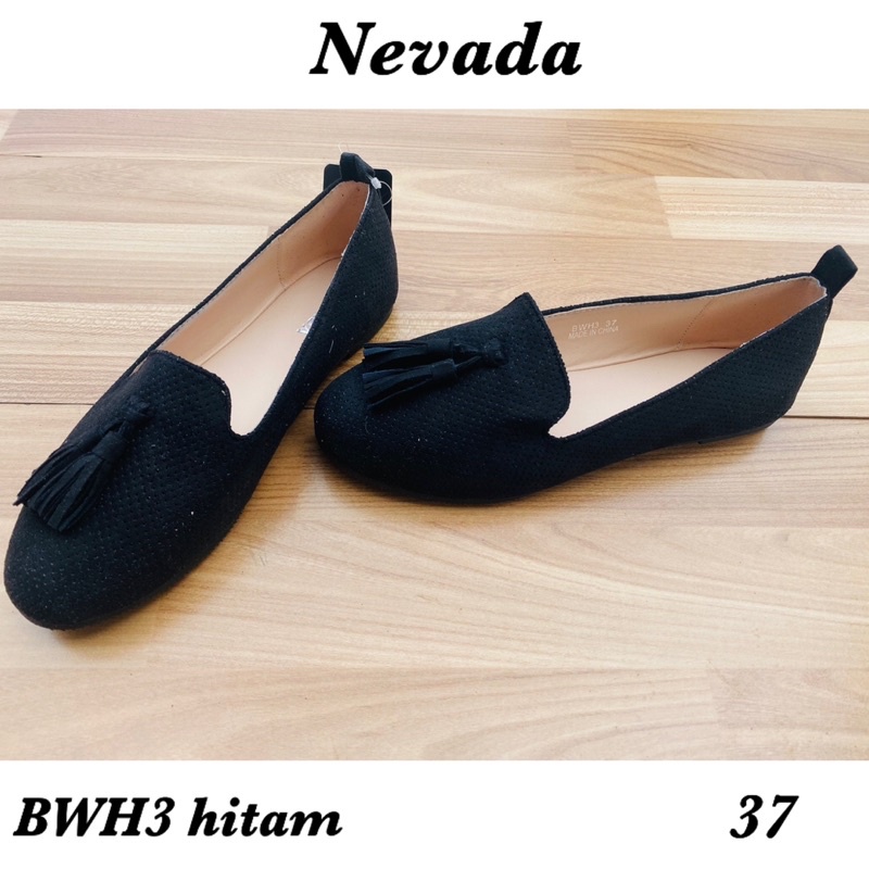 nevada BWH3 navy hitam