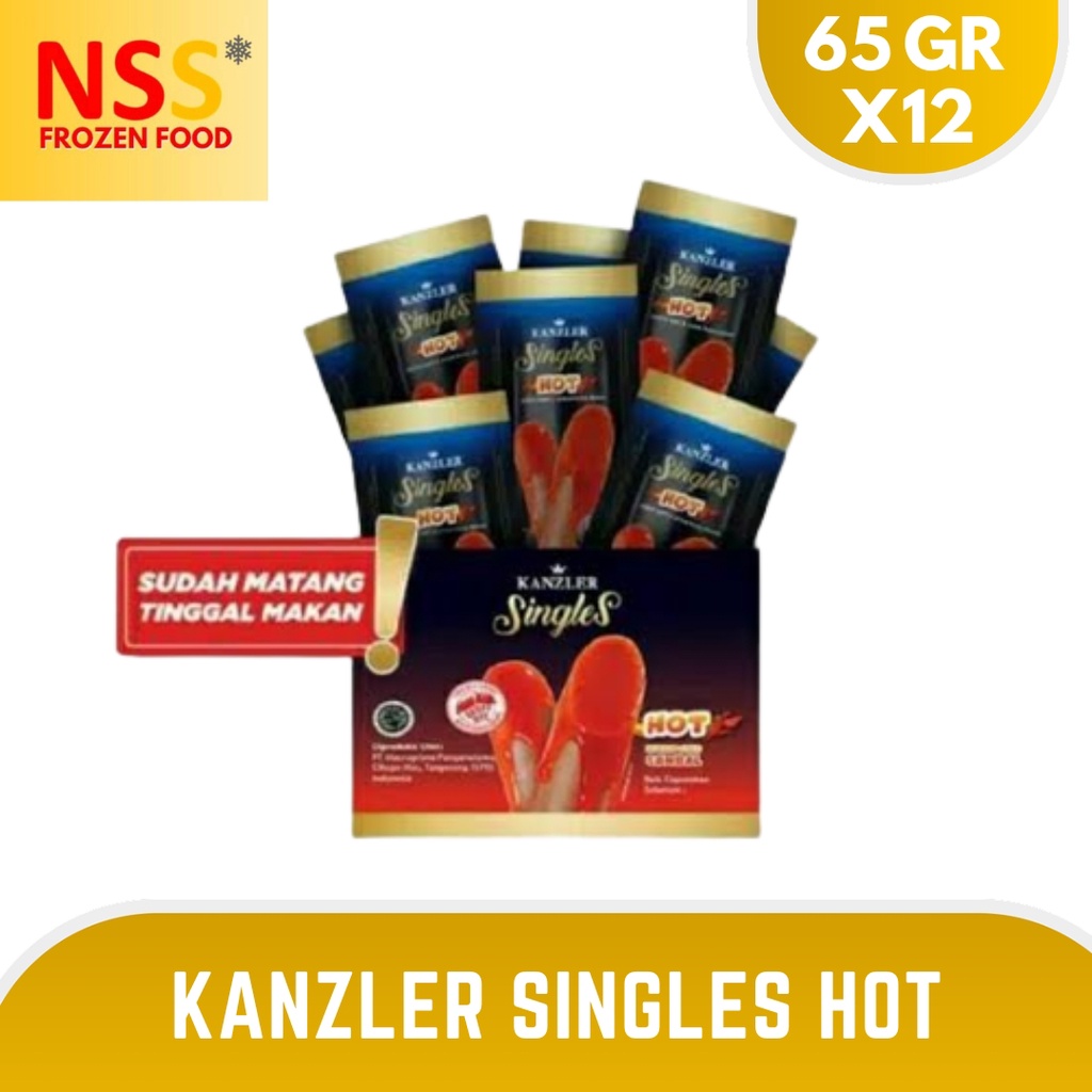 

KANZLER SINGLES HOT 65 GR X 12