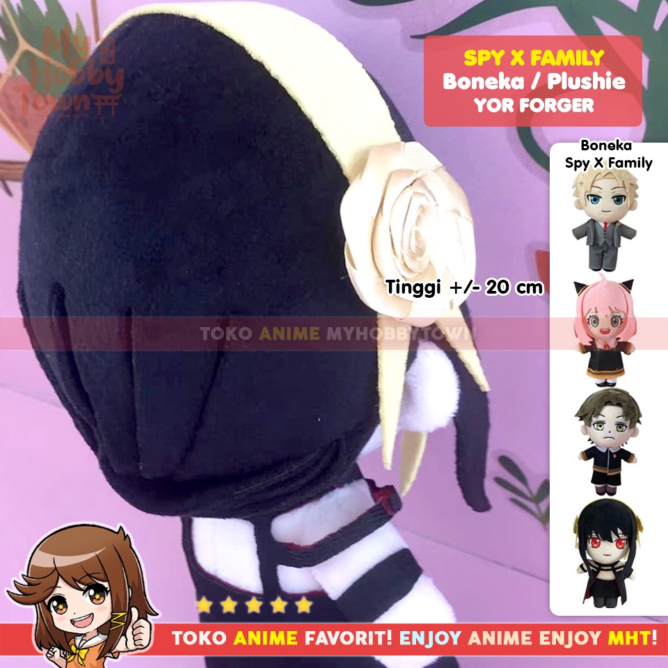 Boneka Yor Forger Spy X Family Karakter Anime Cosplay