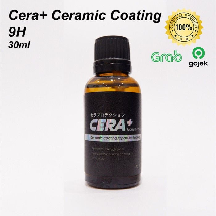 Cera+ Nano Ceramic Coating Coating 9H Ready Untuk Cat Motor Doff