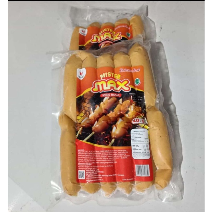 

Sosis bakar max isi 11pcs