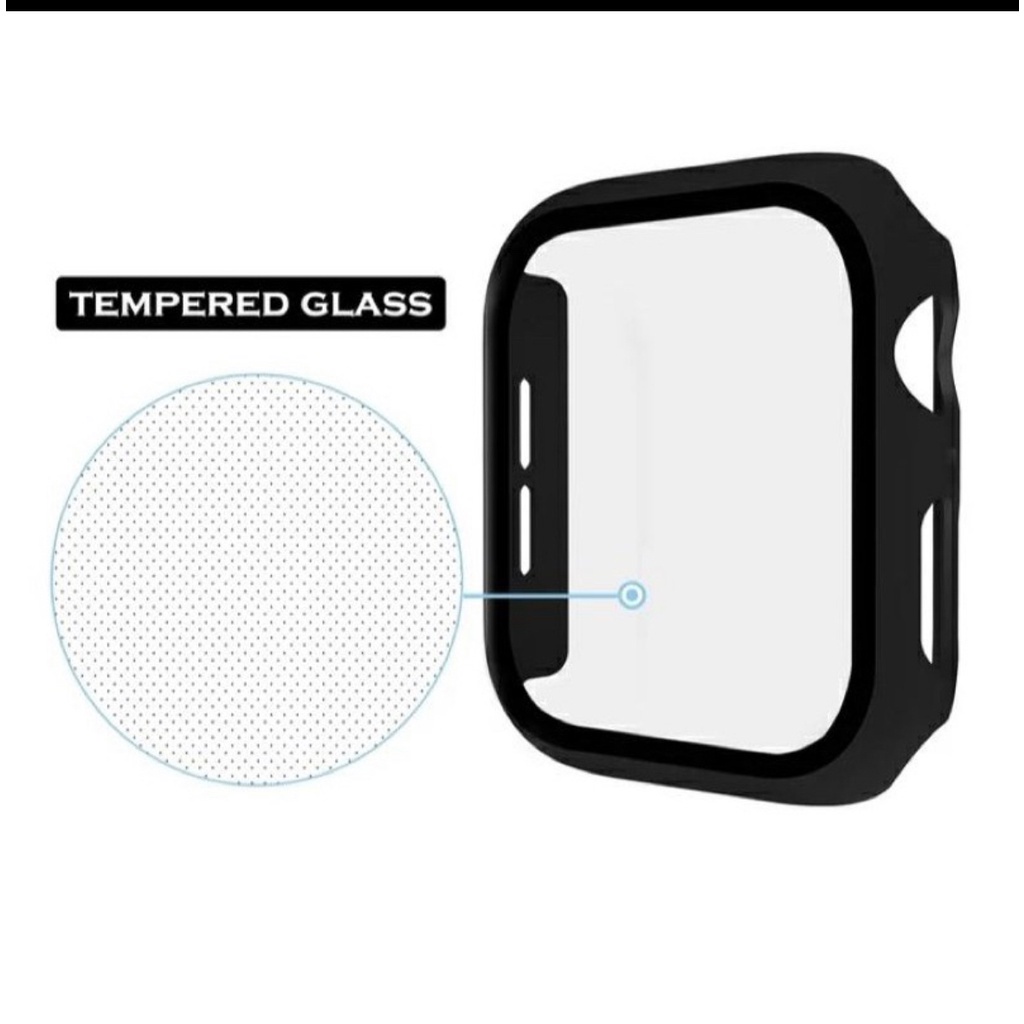 NEW !! COVER IWATCH PC TEMPERED GLASS LEM BAGUS SQUARE SIDE SERIES ULTRA 49mm CASE IWATCH