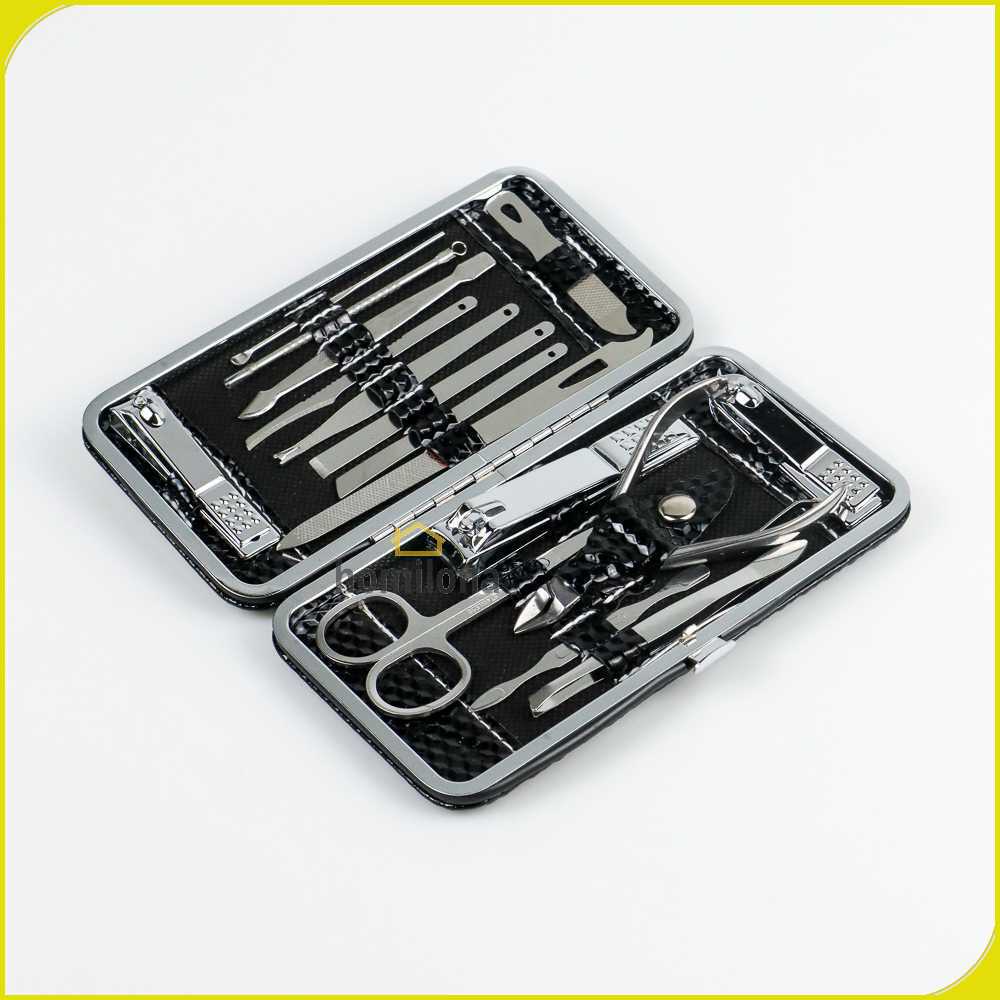 Biutte.co Set Perawatan Kuku Nail Art Manicure Pedicure 16 in 1 - MJ1096-01