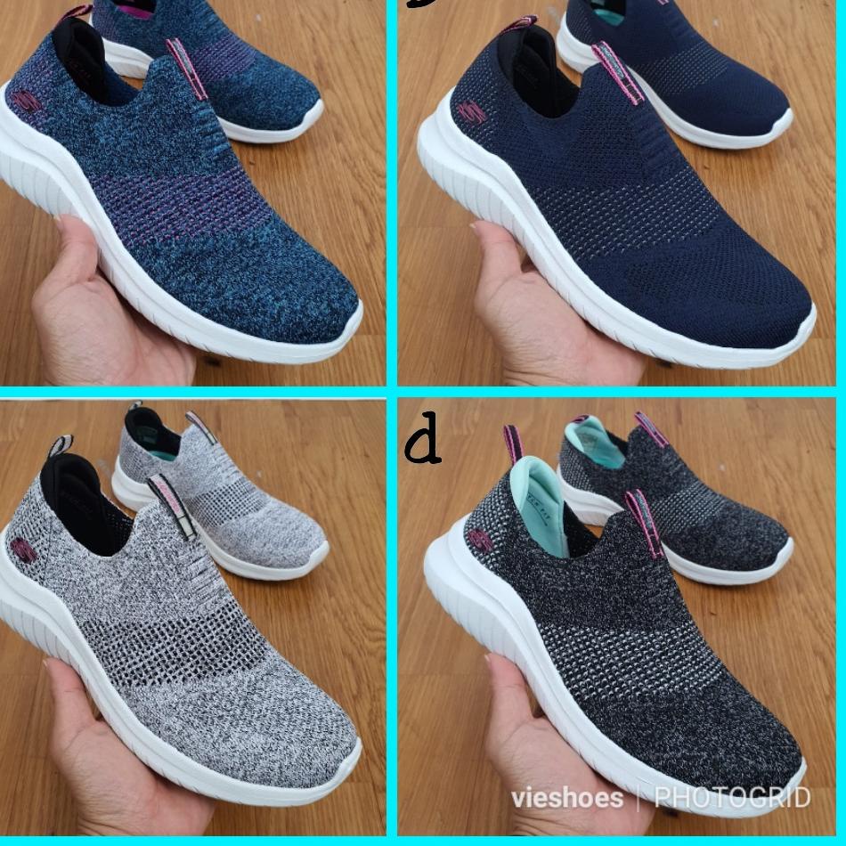 Stok Terbatas Skechers Ultra Flex Dazzling Women's Slip On