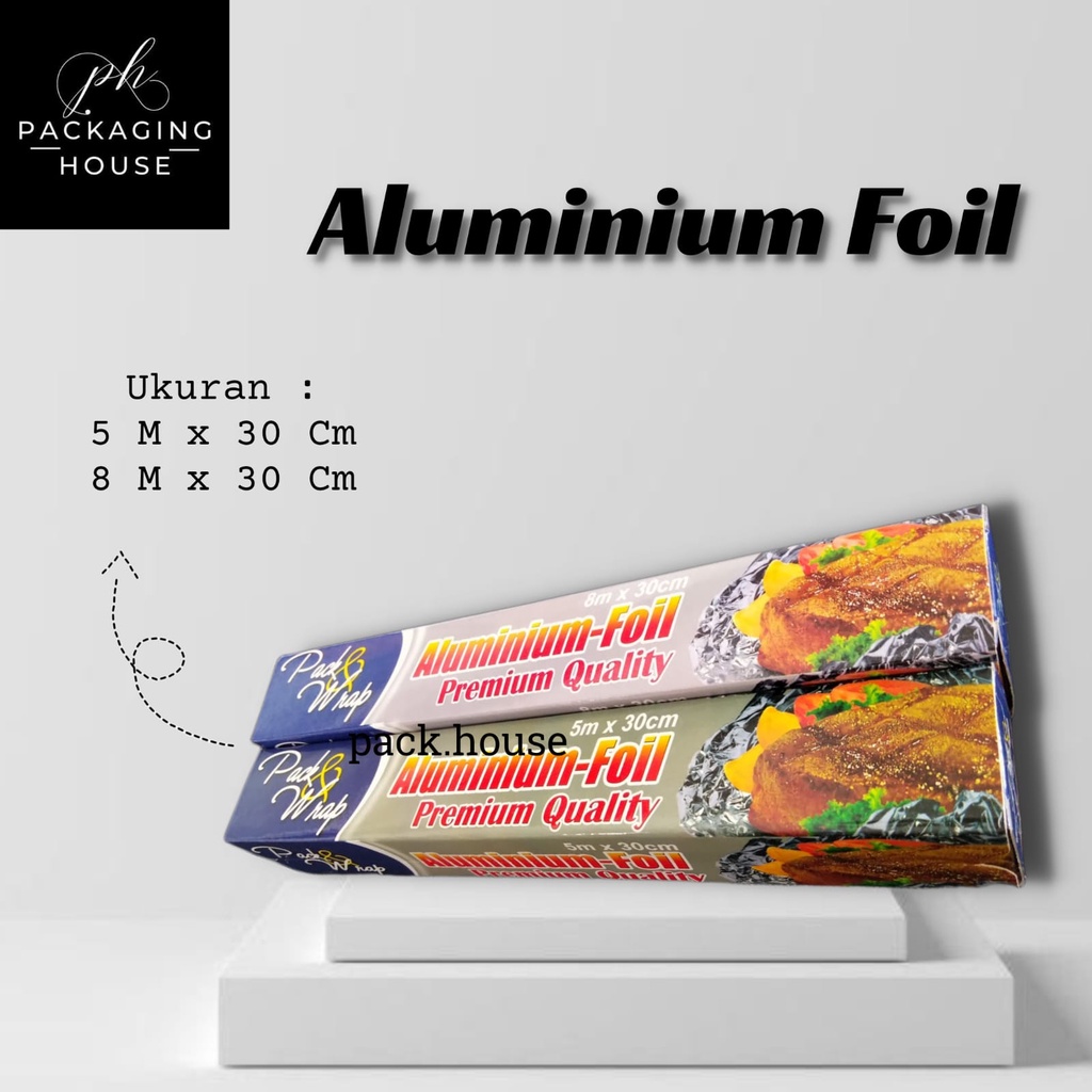 Jual Aluminium Foil Roll Lembaran | Aluminium Foil Pembungkus Makanan ...