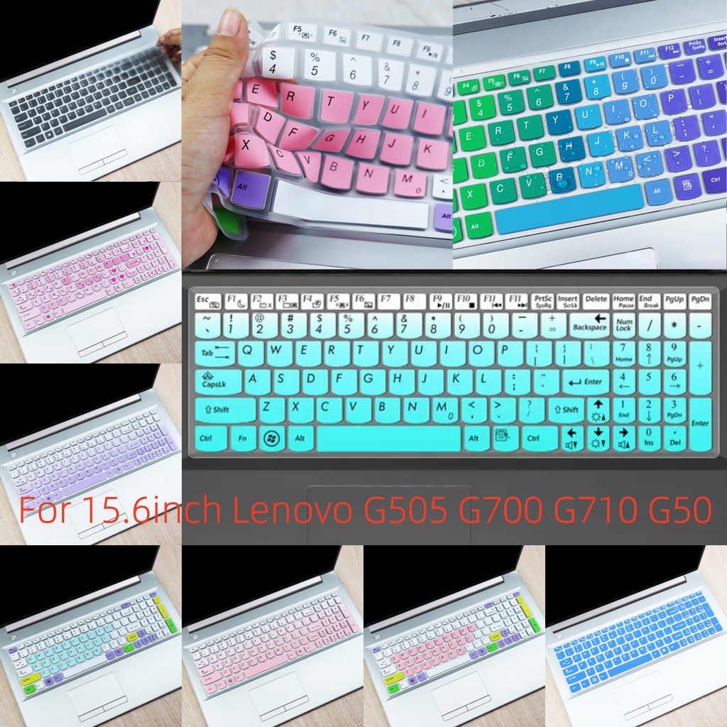 Untuk 15.6inch Lenovo B5400 Flex15 G505 G510 G500 G501 G580 IdeaPad 500-15ISK Z510 Z505 Notebook Silikon Laptop Keyboard Cover Kulit Pelindung Film